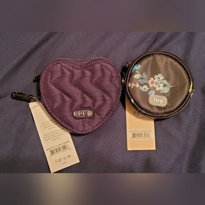 Lug Heart & Round pouch combo